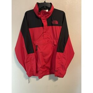 Vtg North Face Hydrenaline Men's L, 1/2 Zip Pullover Windbreaker Jacket   J2022‎